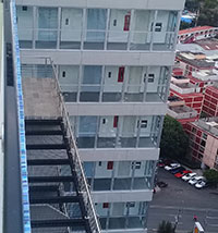 Edificio en construcción, Ciudad de México.