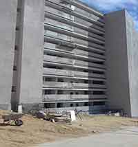 Edificio en construcción, Tijuana, California, México