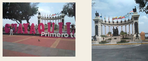 Hemiciclo de la Rotonda, Guayaquil, Ecuador