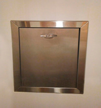 Ducto de basura chute y ropa en edificios